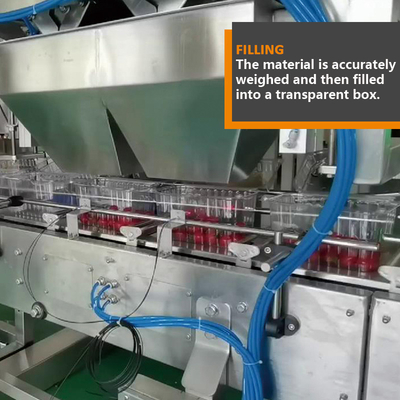 Fresh Fruit Packing Automatic Multihead Weigher Granule Little Tomato Filling Machine