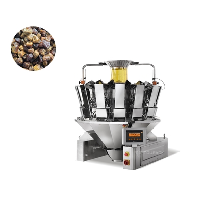 OEM Automatic Filling Machine Saudi Arabia Date Palm Cartoning System Dried Fruit Snack Multihead Weigher