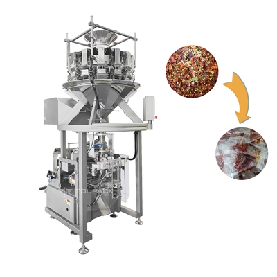 Multi Functional Vertical Automatic Packaging Machine For Chili Pepper Potato Chip Weighing
