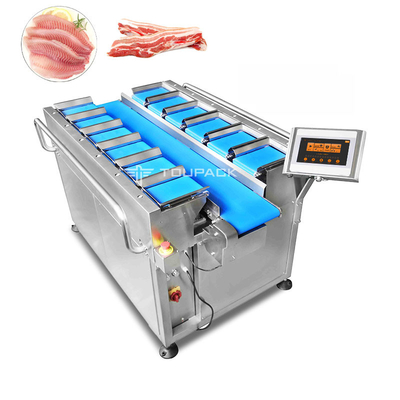 Automatic Counterweight Streaky Pork Fresh Meat Weighing Machine Belt Combination Weigher