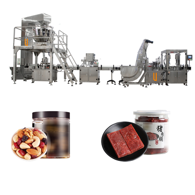 OEM Automatic Multihead Weigher Filling System Solid Granule Packaging Machine