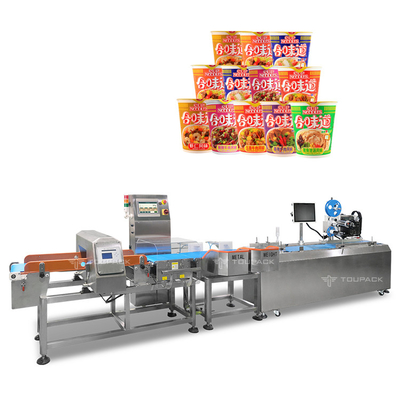304 Stainless Steel Check Weigher Machine Combination Bread Metal Detector Weight Scale Machine