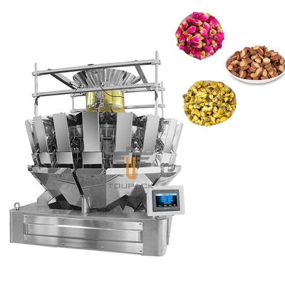 130BPM Automatic Weighing Filling Machine Tea Wolfberry Weighing And Bottling System