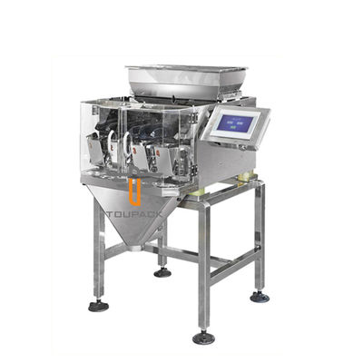 Double Head Linear Weigher Stainless Steel 304 Combination Packing For Small Granule