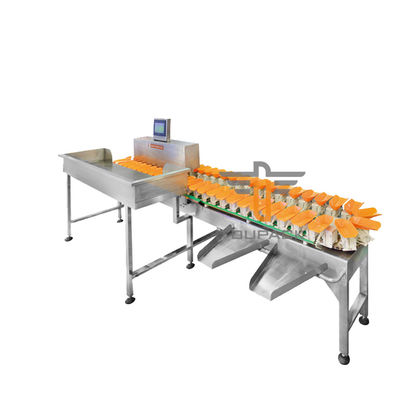 Food Grader Circular Multi Weight Sorting Machine With Conveyor Belt