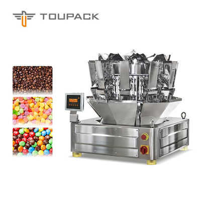 SS304 10 Head 0.8L Weigher Packing Machine For Candy