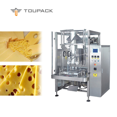 70bpm Automatic Bagger Vertical Form Packaging Machine For Cheese
