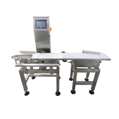 High Accuracy 200WPM Online Check Weigher For Bottle Bag Packing Products