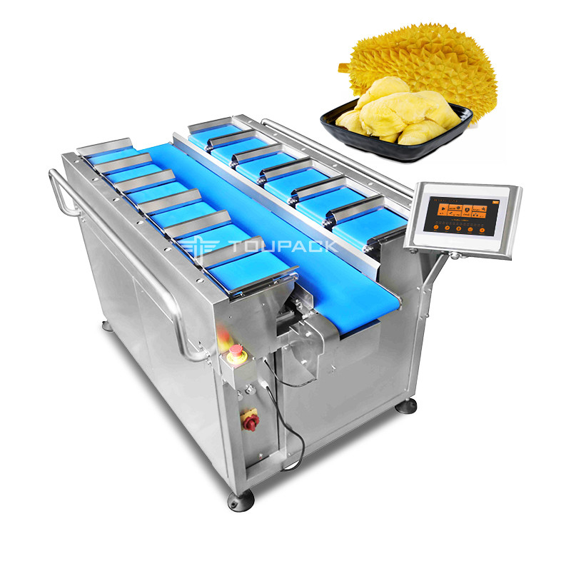 Convey Belt Orange Durian Packaging Weight Combination Scale For Fruit And Vegetable