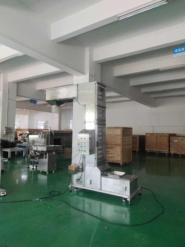 SS Eversion Z Type Bucket Elevator Chemical Bulk Powder Particle Material Handling Conveying Machine