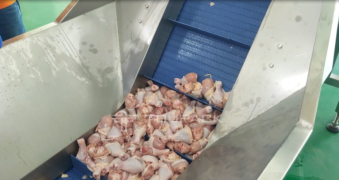 Multifunction 16 Heads Screw Feeding Weigher Weighing And Packaging Machine For Fresh Chicken Leg