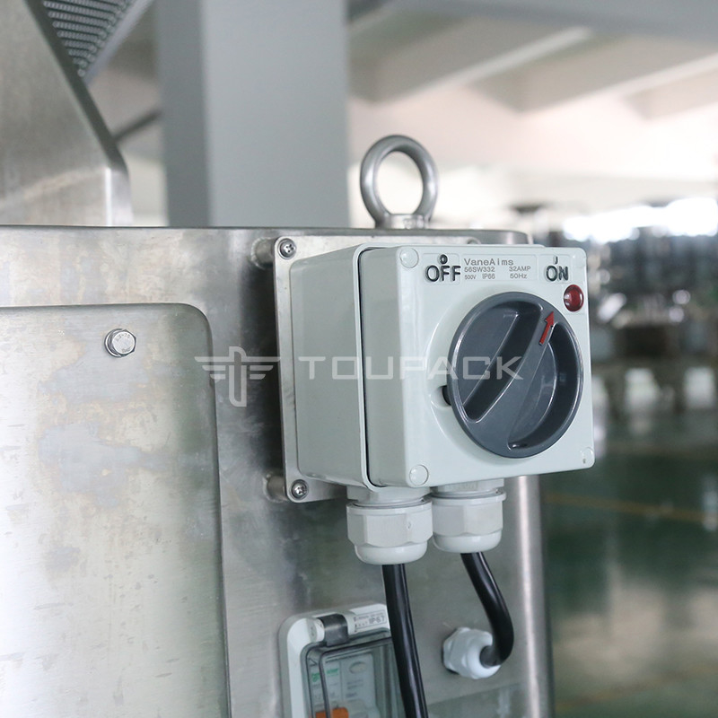 Anti - Sticking Screw Feeding Multihead Weigher For Fresh Meat And Pickle Weighing Packing Machine