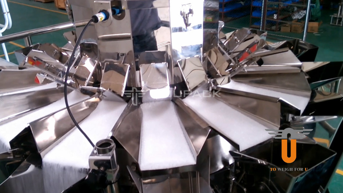 Automatic Premade Pouch Packing Machine Zipper Standing Up Bag Granule Sugar Salt Rice Grain Packaging Machine