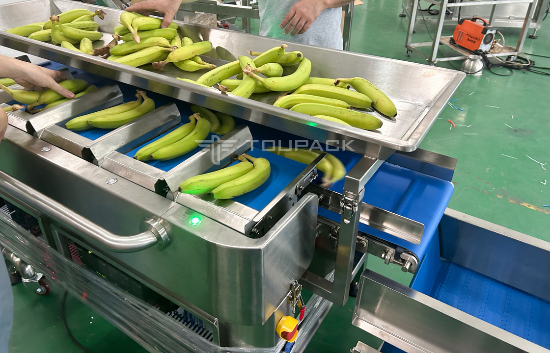 Factory Industry Semi Auto Mesh Net Bag Weighting Counting Netting Clipping Packaging Machine For Banana Fruit