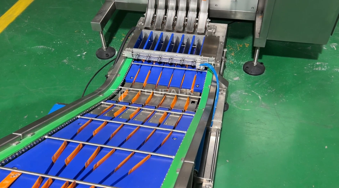 Multi-Column Package Checkweighing System Multi Lane Sachet Packing Machine Doypack Packing Machine With Check Weigher