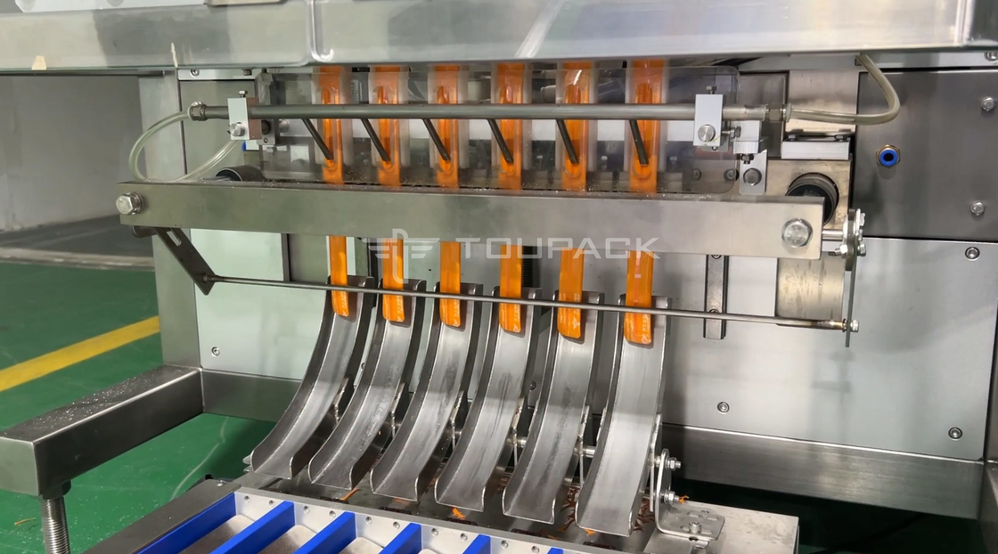 Multi-Column Package Checkweighing System Multi Lane Sachet Packing Machine Doypack Packing Machine With Check Weigher