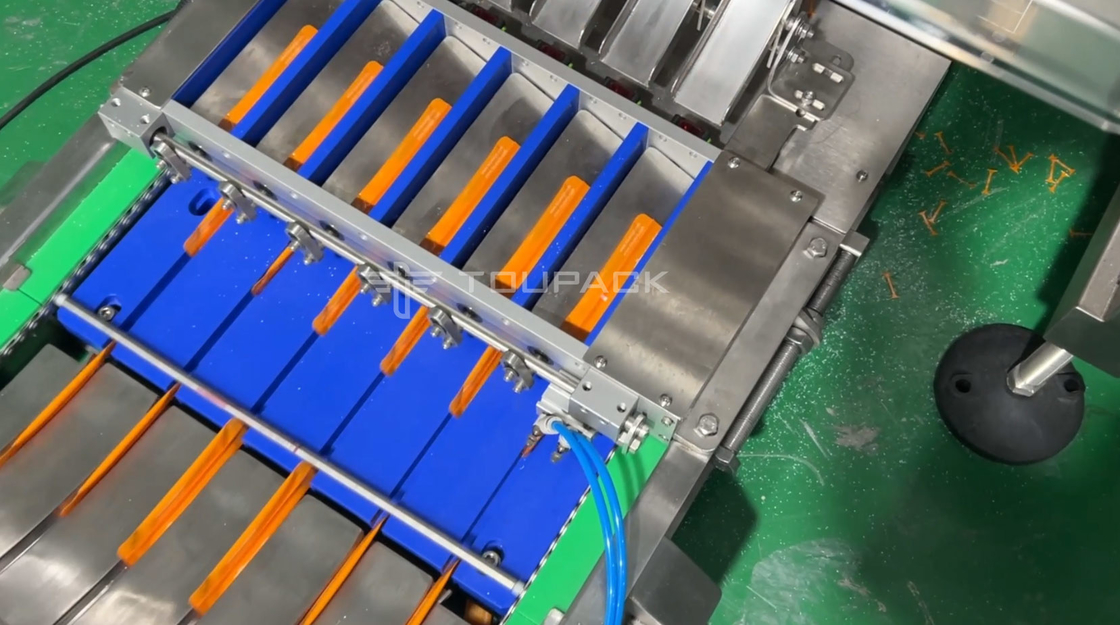 Multi-Column Packager Checkweigher System Multi Lane Sachet Packing Machine Sachets Packing Machine With Check Weigher