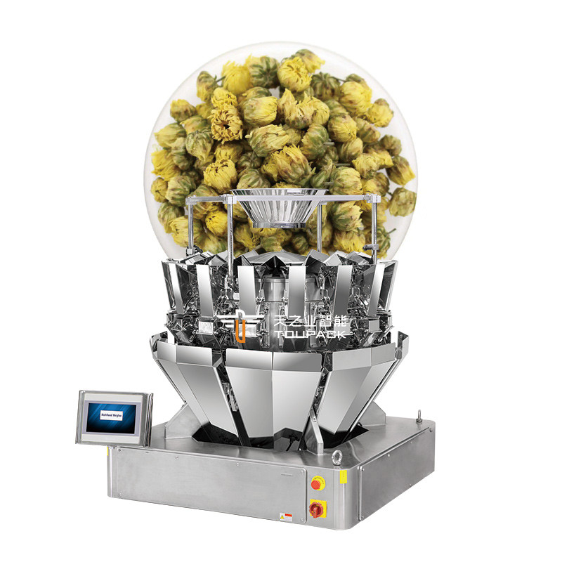 Multi-Head Weigher Bag Green Tea Packing Machine Tea Stand-Up Pouch Filling Packaging Machine