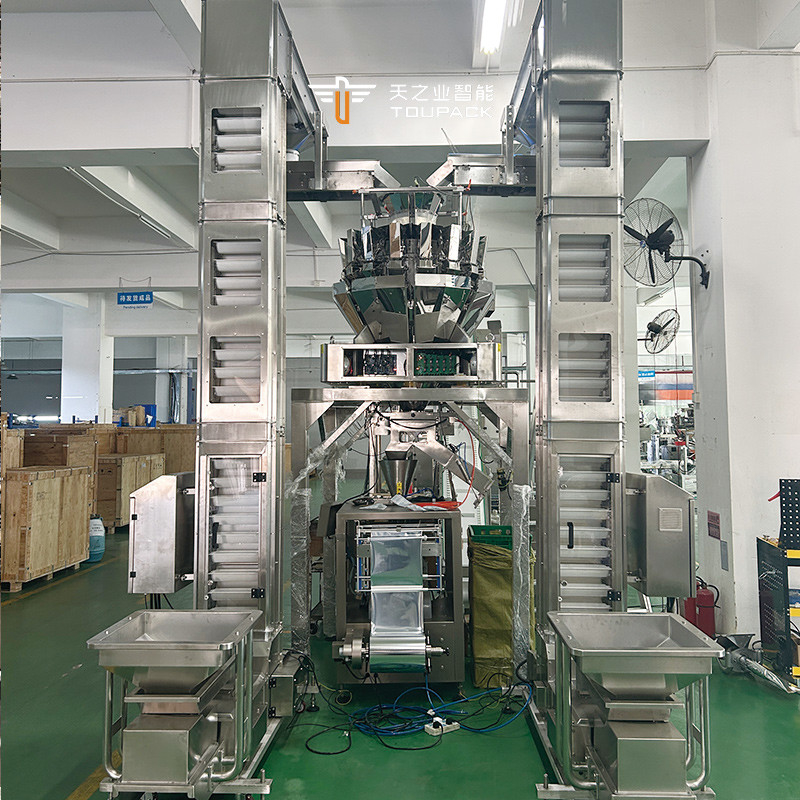 Multi-Head Weigher Bag Green Tea Packing Machine Tea Stand-Up Pouch Filling Packaging Machine