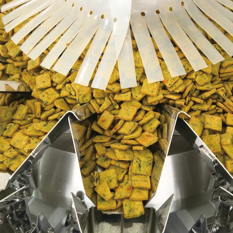 10/14 Hoppers Multihead Weigher Pellet Packing Machinery Plastic Bags Vertical Multi Head Weigher Packing Machine