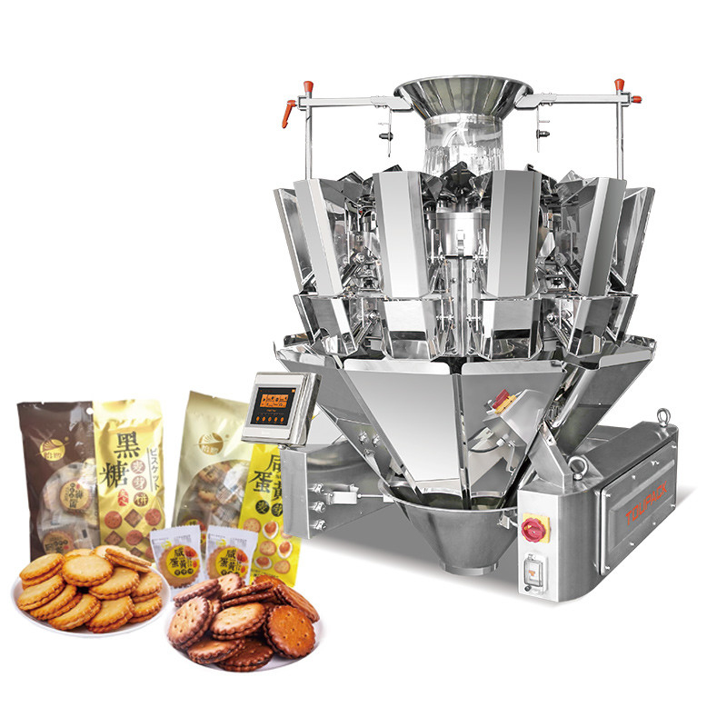 Fully Automatic High Speed Nitrogen Vertical Form Fill Seal Pouch Snack Food Weighing Puffs Food Pellet Packing Machine