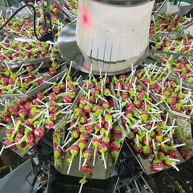 Fully Automatic High Speed Nitrogen Vertical Form Fill Seal Pouch Snack Food Weighing Puffs Food Pellet Packing Machine
