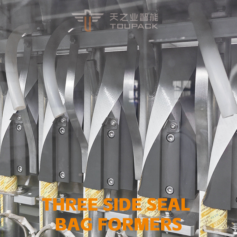 Industrial Multi Lane Vffs Stick Sachet Packing Machine For Viscous Liquid Tomato Paste