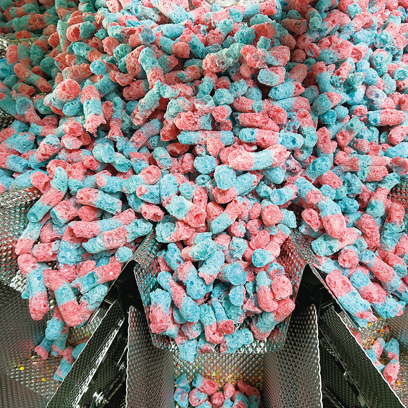 Automatic Packaging Hard Candy Gummy Sugar Round Bottle Plastic Jar Filling Capping And Packing Machine