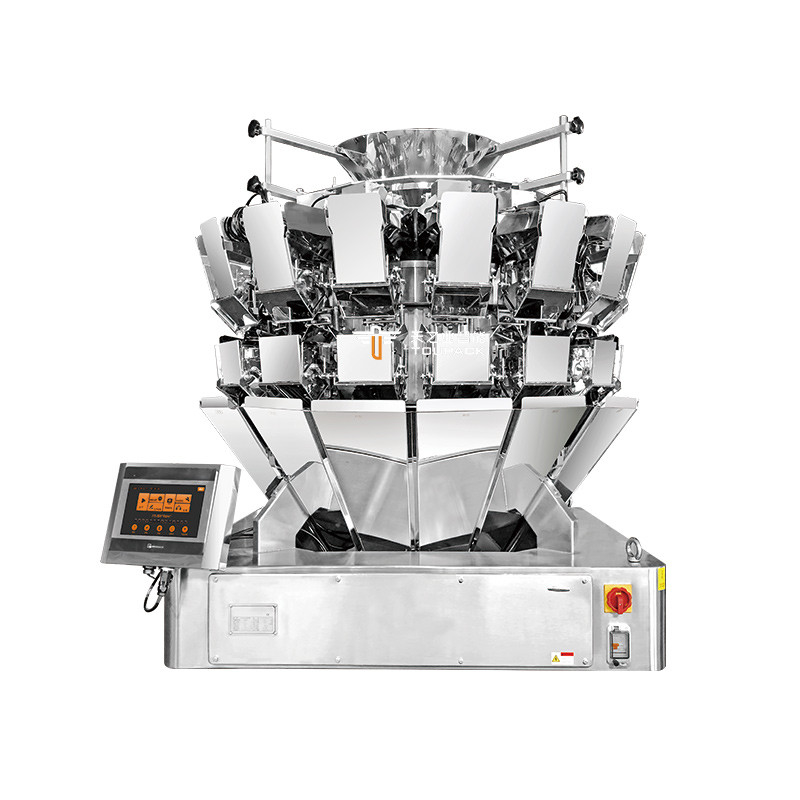 14 Hopper Multihead Weigher Automatic Doypack Packaging Machine Nitrogen Corn Chips Packaging Machine