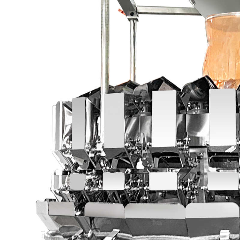 14 Hopper Multihead Weigher Automatic Doypack Packaging Machine Nitrogen Corn Chips Packaging Machine