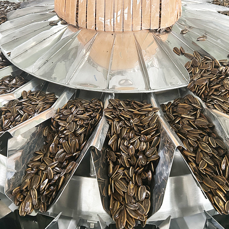 14 Hopper Multihead Weigher Automatic Doypack Packaging Machine Nitrogen Corn Chips Packaging Machine