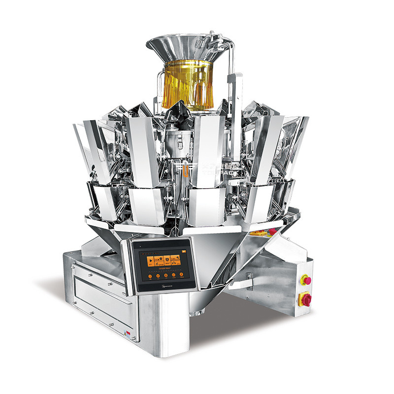 Automatic 12 Heads 14 Heads Combination Weigher Packing Machine High Speed Multihead Combination Weigher Machine