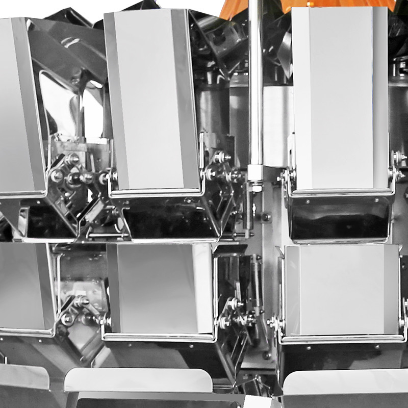 Automatic 12 Heads 14 Heads Combination Weigher Packing Machine High Speed Multihead Combination Weigher Machine