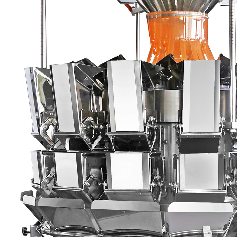 Automatic 12 Heads 14 Heads Combination Weigher Packing Machine High Speed Multihead Combination Weigher Machine
