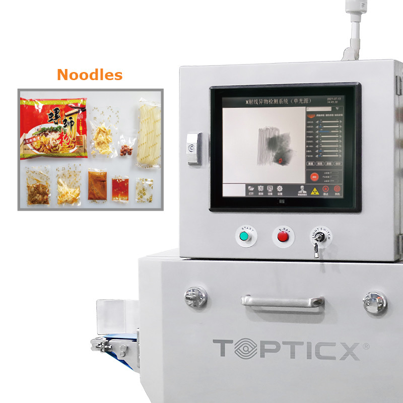 High Accuracy X Ray Food Industry Line Foreign Matter Detection X-Ray Inspection System