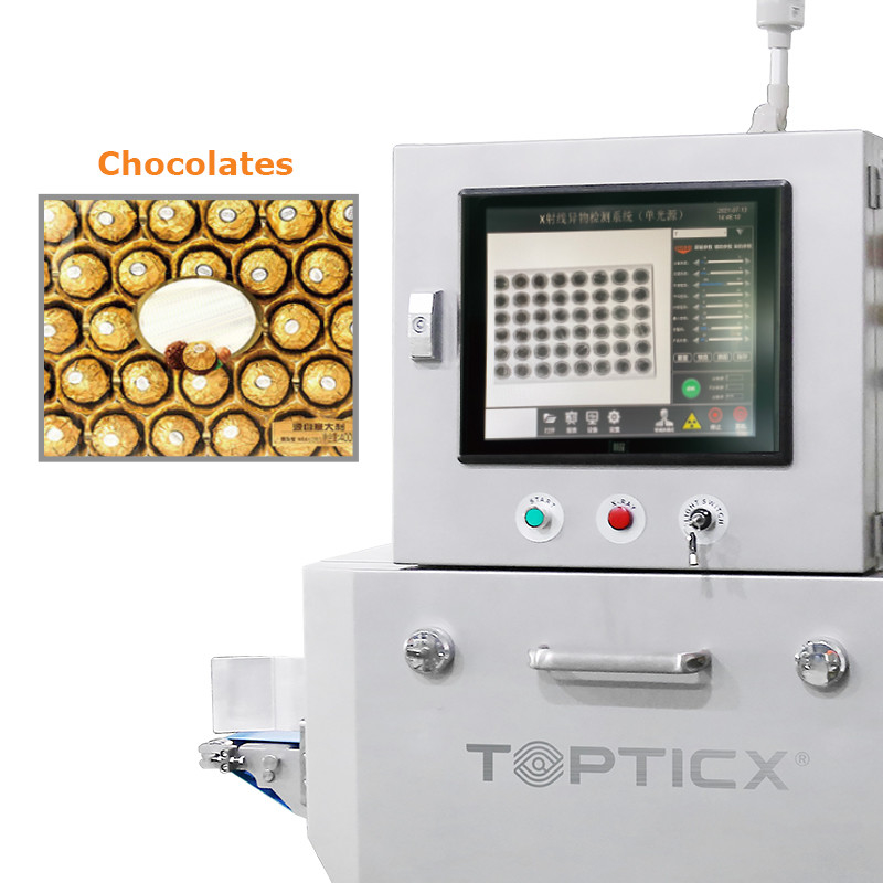 High Accuracy X Ray Food Industry Line Foreign Matter Detection X-Ray Inspection System