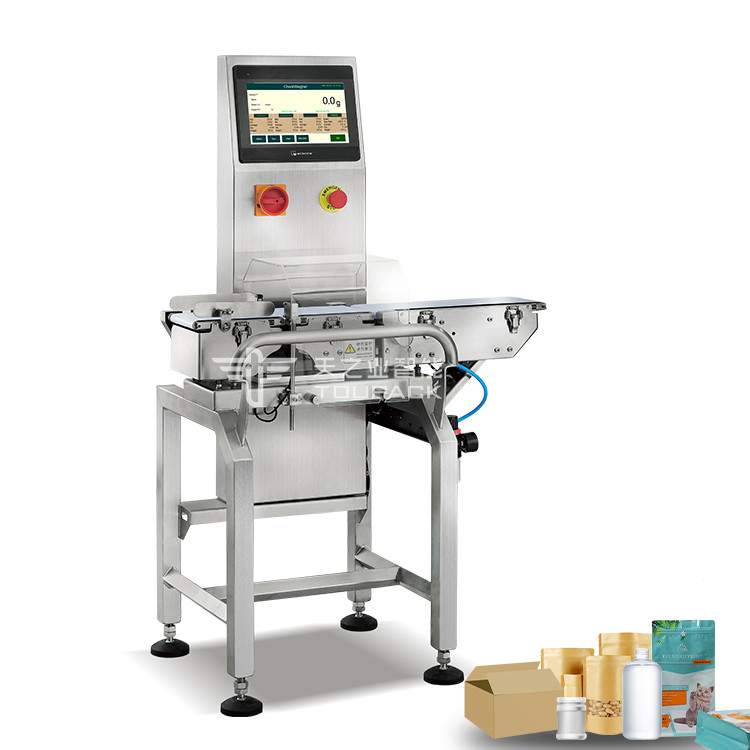 High Precision Check Weighers For Prepackaged Foods & Dietary Supplements Intelligent Dynamic Weight Checking