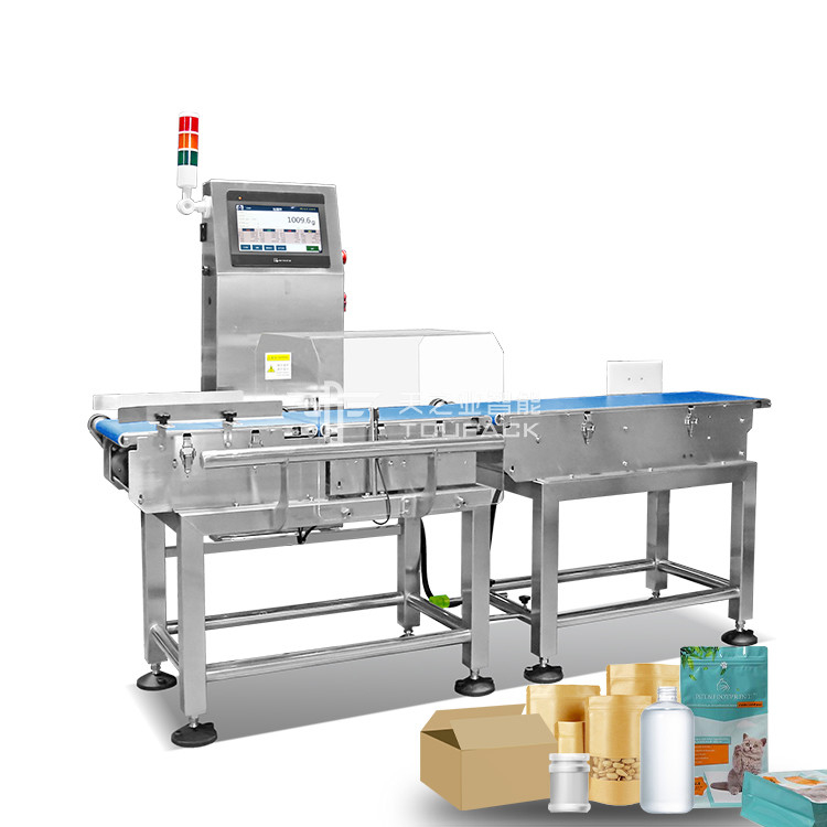 High Precision Check Weighers For Prepackaged Foods & Dietary Supplements Intelligent Dynamic Weight Checking