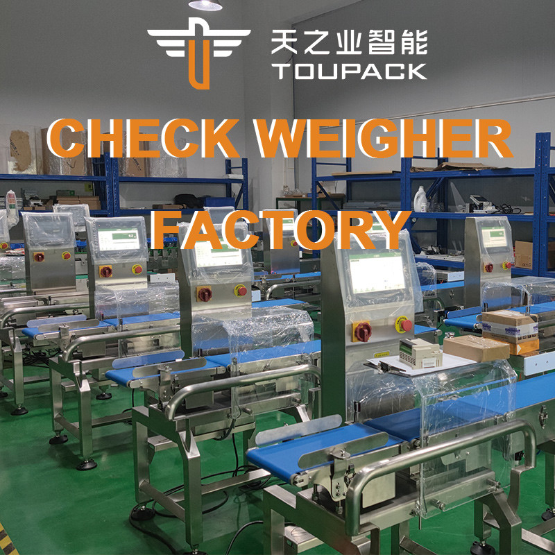 High Precision Check Weighers For Prepackaged Foods & Dietary Supplements Intelligent Dynamic Weight Checking