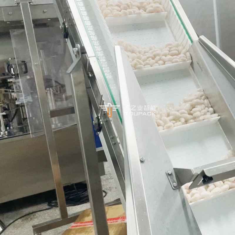 Popcorn Chicken Multi-Function Irregular Shape Bagging Machine Automatic Stand Up Pouch Frozen Pork Doypack Packing Machine