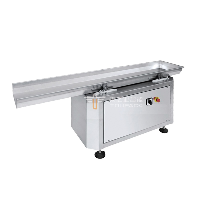Customized And Durable Vibrating Feeder 304 Stainless Steel With Large Feeding Hopper Granule Conveying