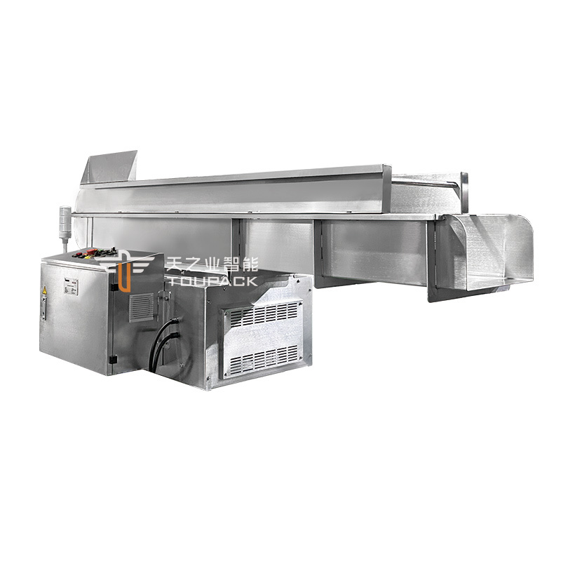 Customized And Durable Vibrating Feeder 304 Stainless Steel With Large Feeding Hopper Granule Conveying