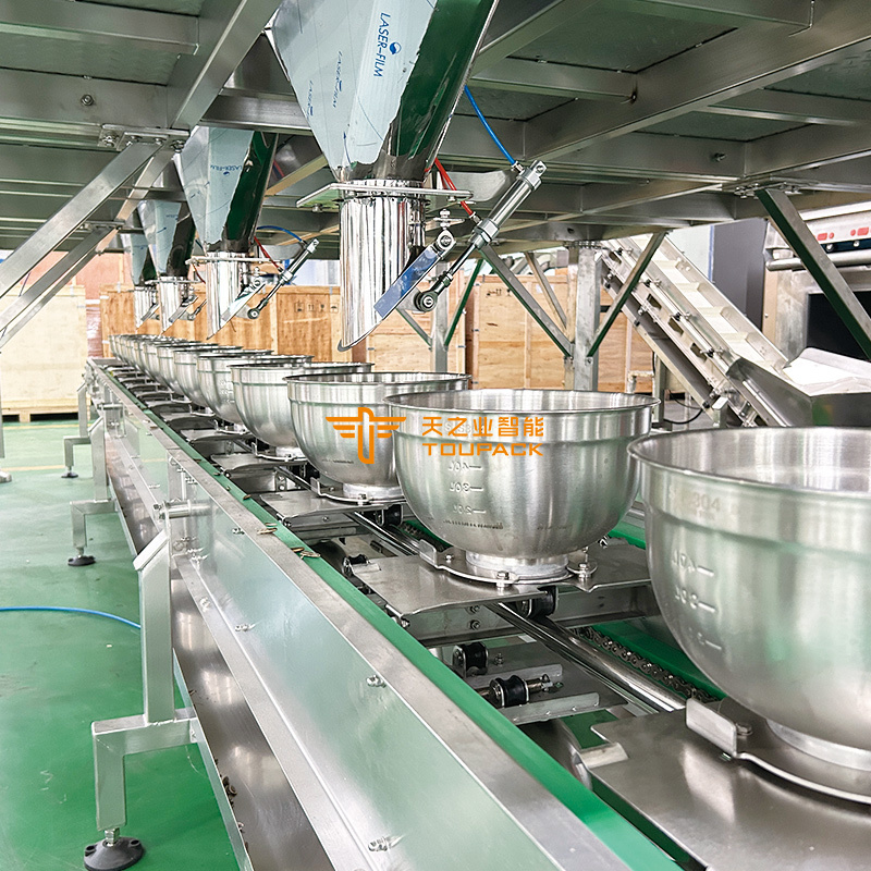 Bowl Type Conveyor Machinery Z-type Elevator Stainless Steel Inclined Bowl Elevator Conveyor For Meat Frozen Food