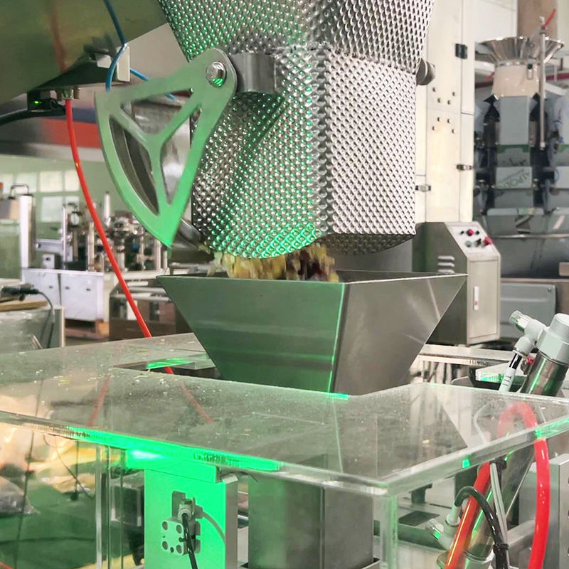 Bird Feed Prefabricated Bag Packing Machine Dog Food Cat Food Packaging Machine Multifunctional Granule Packaging Equipment Multihead Weigher Machine