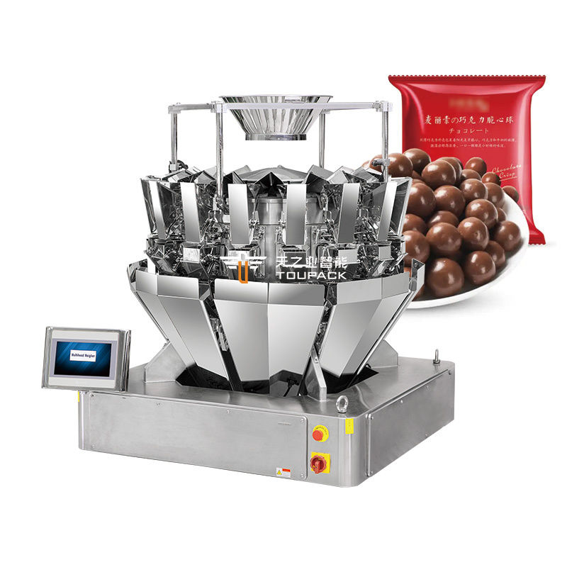 Customized Nuts Grain Snacks Food Candy Biscuit Peanut Potato Chips Seed Cookie Stand up Pouch Bag Packing Machine