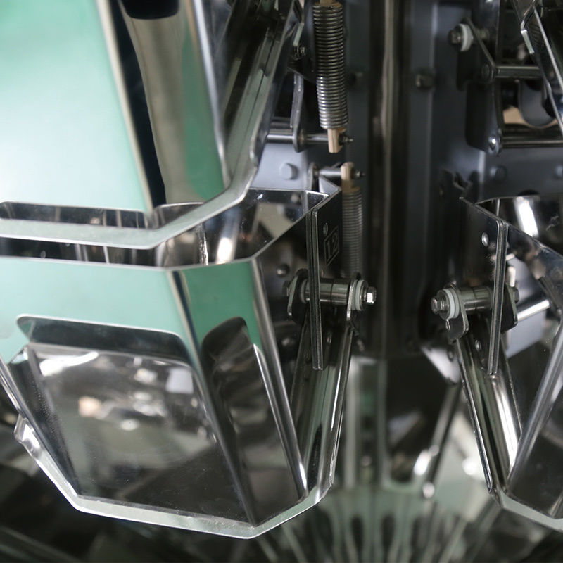 Fully Automatic High Speed Nitrogen Vertical Form Fill Seal Pouch Snack Food Weighing Puffs Food Pellet Packing Machine