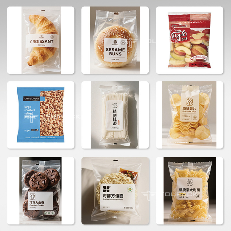 Automatic Servo Motor Soap Bread Flatbread Bag Horizontal Pillow Flow Wrapping Packing Machine Pillow Bag Packing Machine
