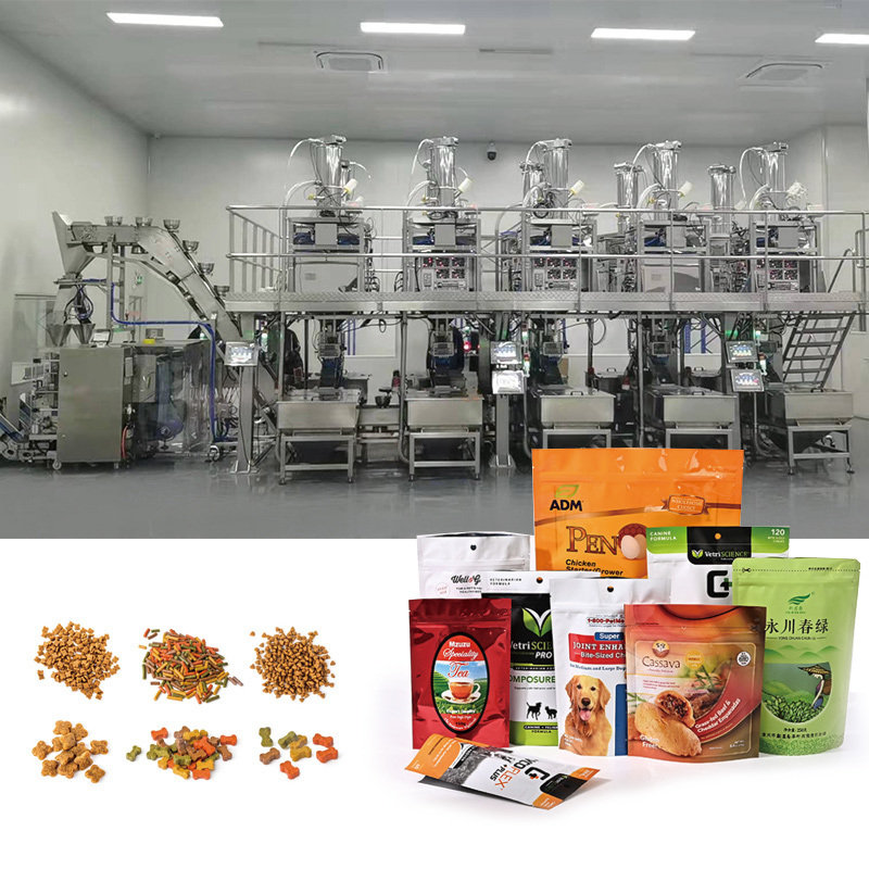 Fully Auto Snacks Sachet Packaging Machine Snack Food Potato Chips Pop Corn Nitrogen Flushing Doypack Packing Machine
