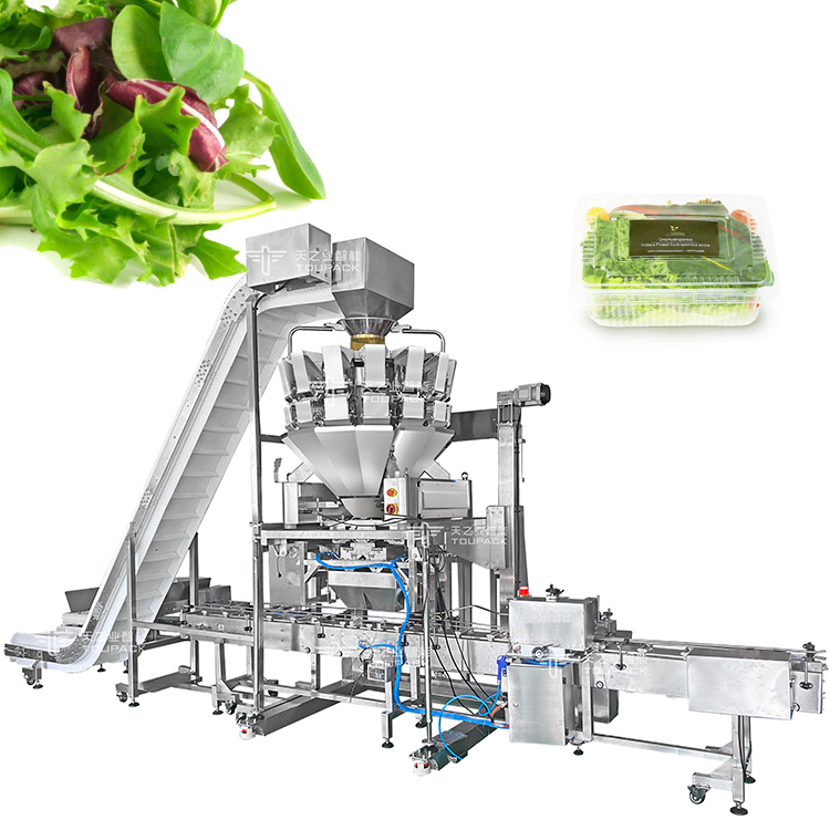 Full Automatic Vertical Packing Machine Pouch Filling Machine Pasta Multihead Weigher Packing Machine for Fusilli Pasta Raw