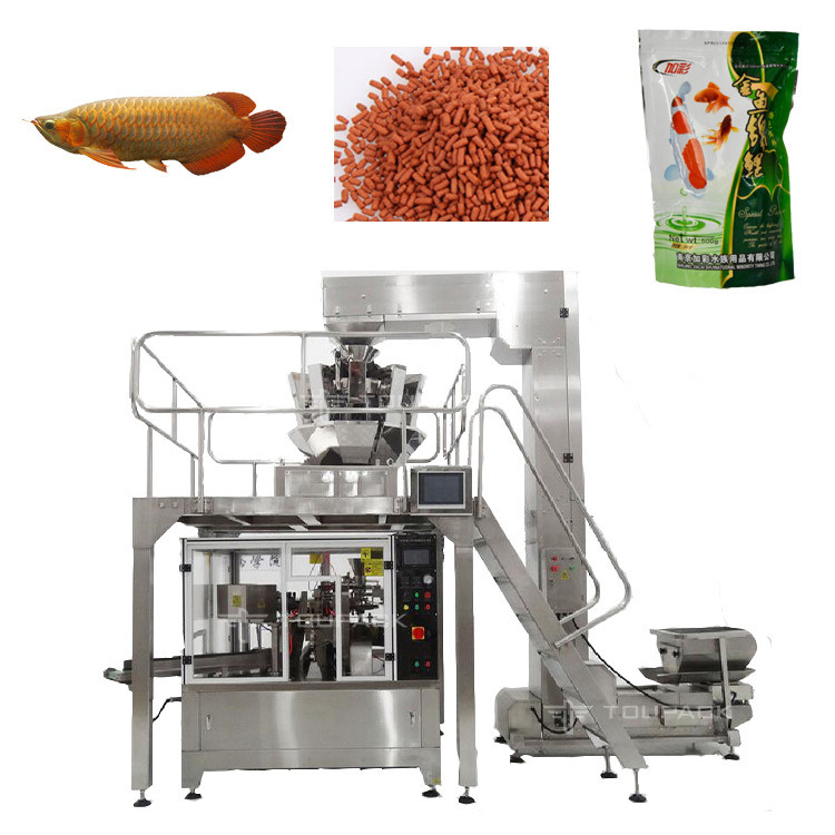 Full Automatic Vertical Packing Machine Pouch Filling Machine Pasta Multihead Weigher Packing Machine for Fusilli Pasta Raw